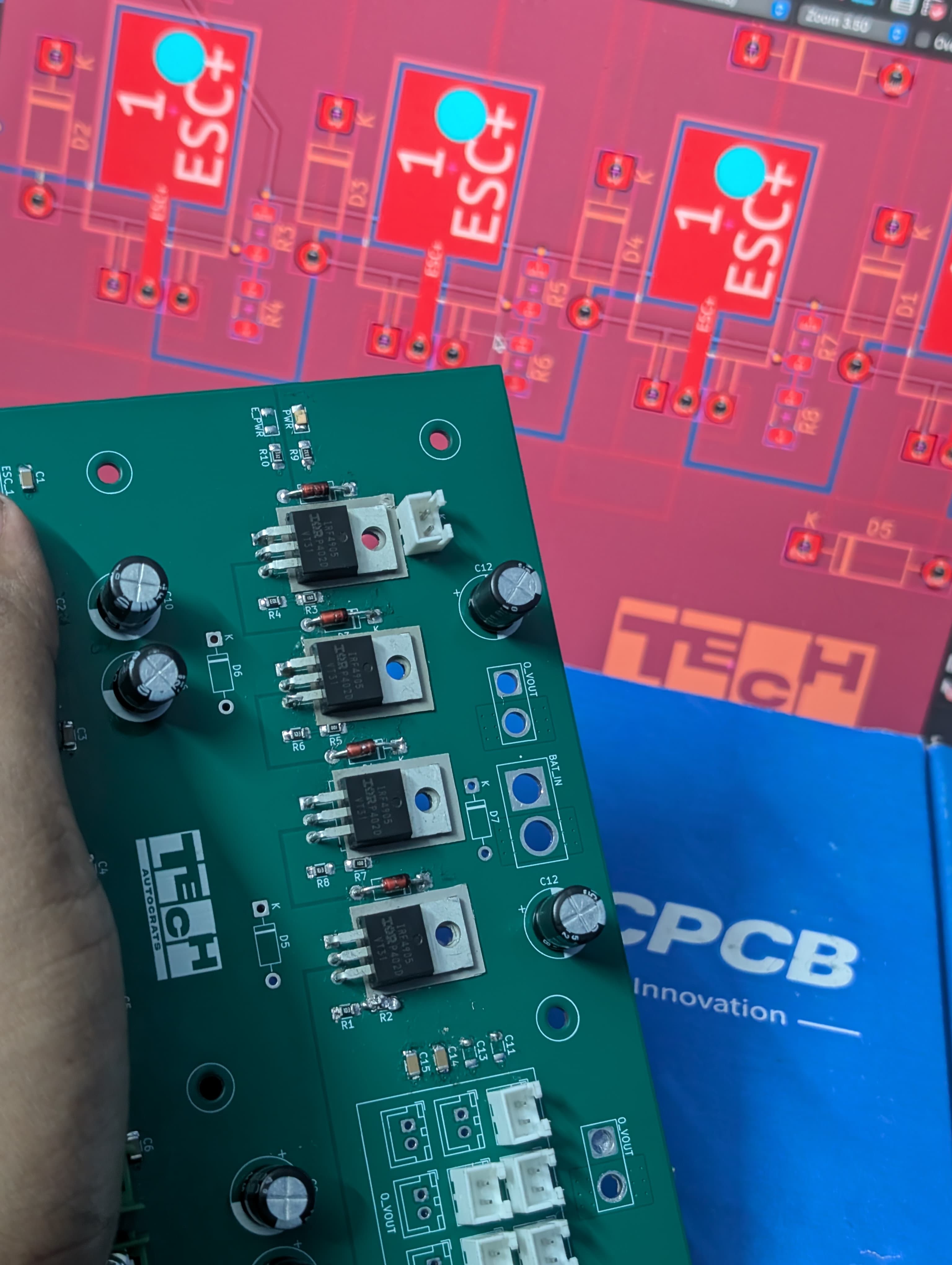 PCB and electronics work