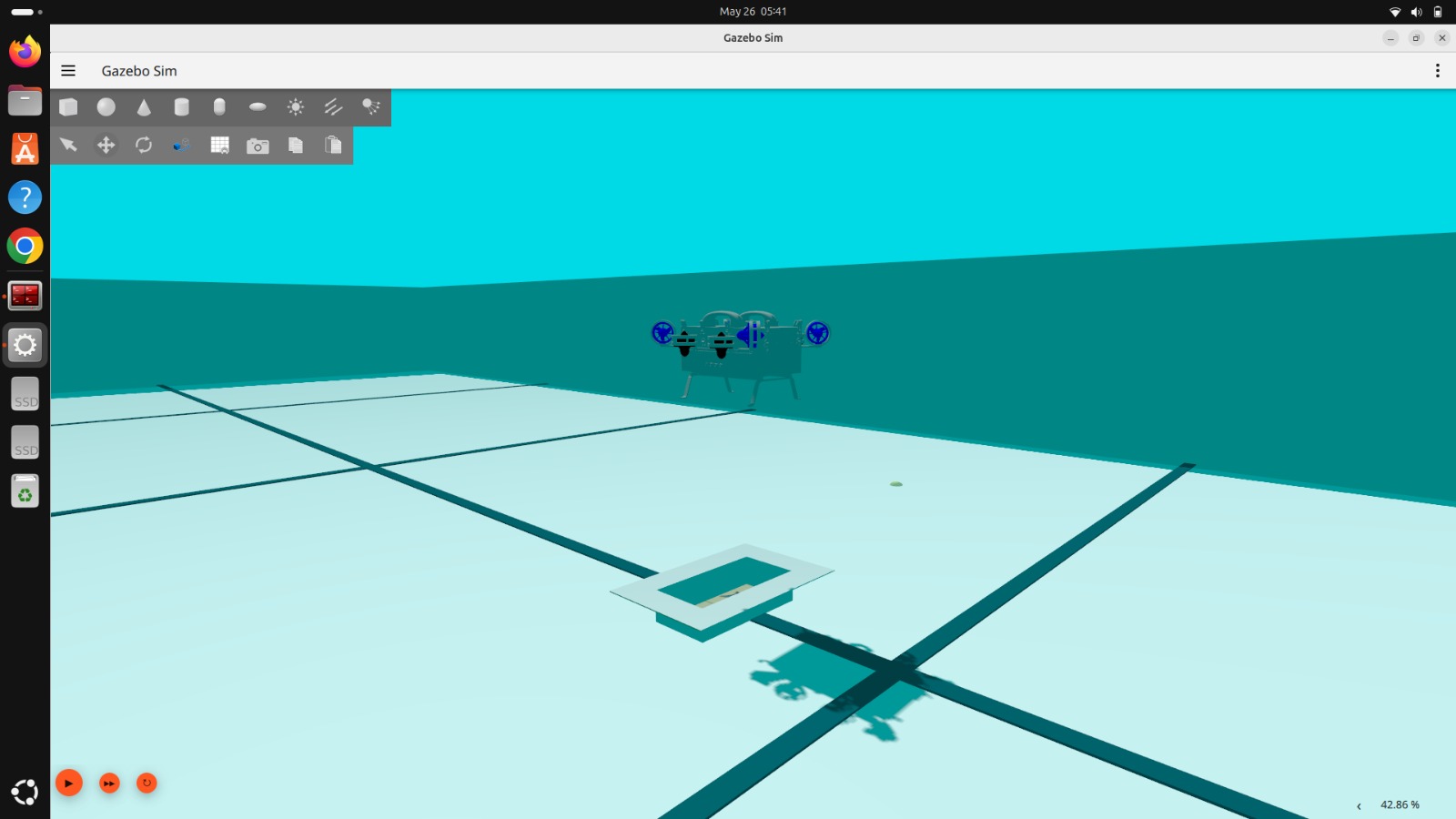 Simulation testing